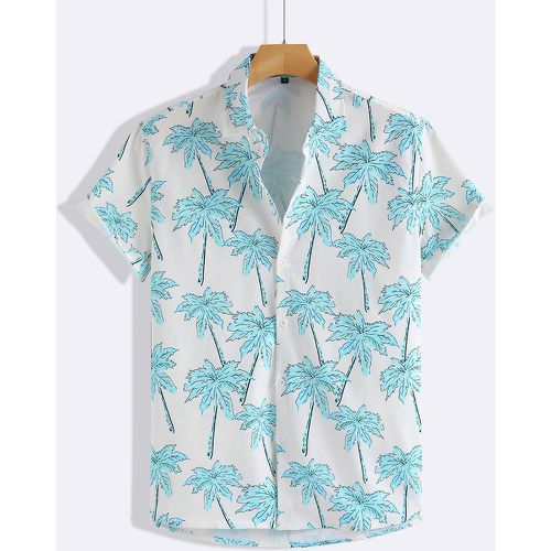 Chemises Avec boutons devant Vacances Tropical Imprimés aléatoires - SHEIN - Modalova