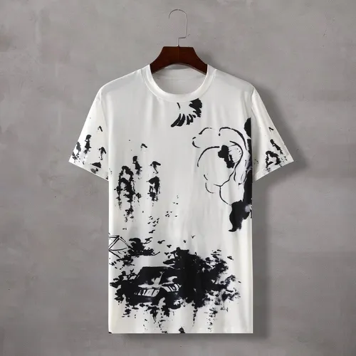 Homme T-shirt encre lavage peinture - SHEIN - Modalova