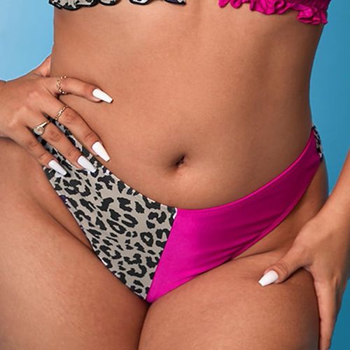 Bas de bikini léopard - SHEIN - Modalova
