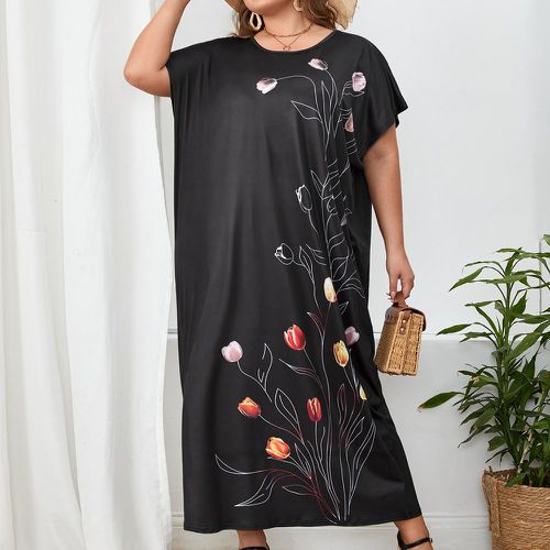 Robes grandes tailles Simple Floral - SHEIN - Modalova
