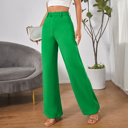 Pantalon ample taille haute - SHEIN - Modalova