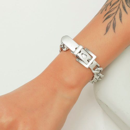 Bracelet design ceinture - SHEIN - Modalova