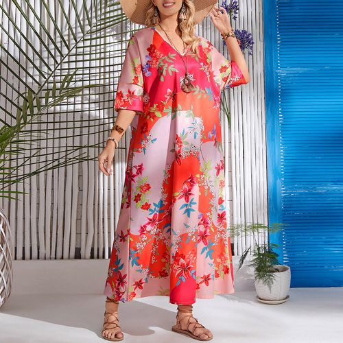 Robe tunique à imprimé floral - SHEIN - Modalova