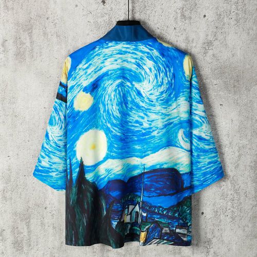 Kimono à imprimé graphique (sans t-shirt) - SHEIN - Modalova
