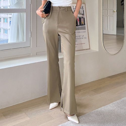 Pantalon de costume à poche zippé - SHEIN - Modalova