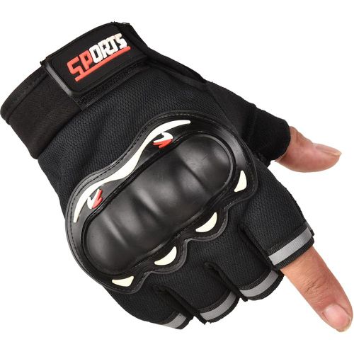 Gants bicyclette (sans doigts) main - SHEIN - Modalova