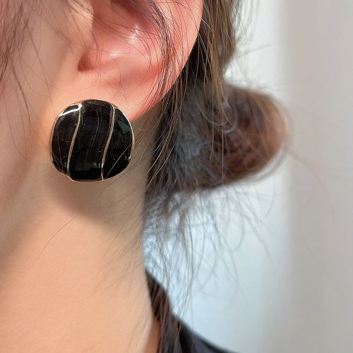 Clous d'oreilles à design géométrique - SHEIN - Modalova