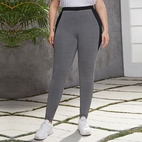 Legging bicolore - SHEIN - Modalova