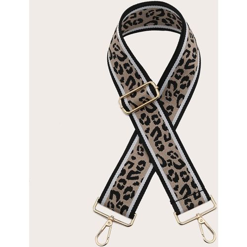 Sangle de sac à motif léopard à blocs de couleurs - SHEIN - Modalova