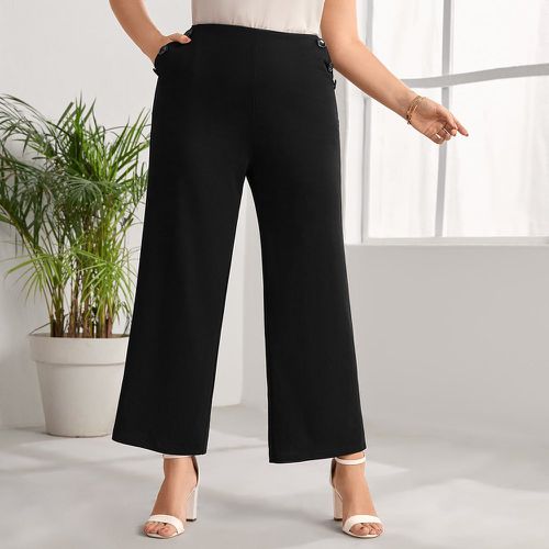 Pantalon ample taille haute - SHEIN - Modalova