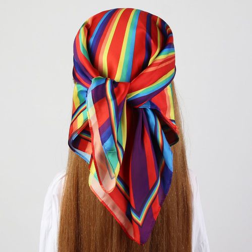 Bandana arc-en-ciel en mousseline - SHEIN - Modalova