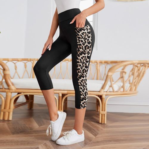 Legging taille haute léopard - SHEIN - Modalova