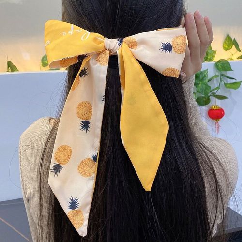 Bandeau pour cheveux à imprimé ananas - SHEIN - Modalova
