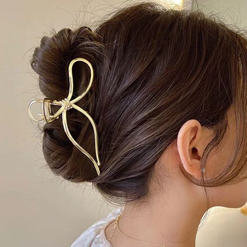 Griffe à cheveux à design nœud - SHEIN - Modalova