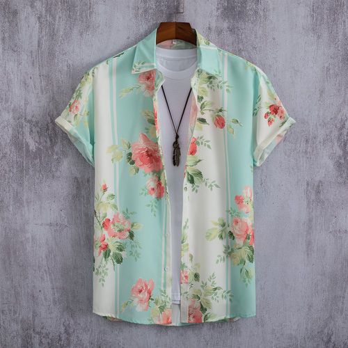 Chemise à imprimé floral (sans t-shirt) - SHEIN - Modalova