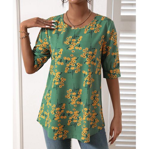 Blouse à imprimé floral - SHEIN - Modalova