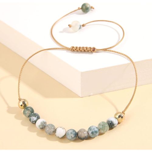 Bracelet pierre à perles - SHEIN - Modalova