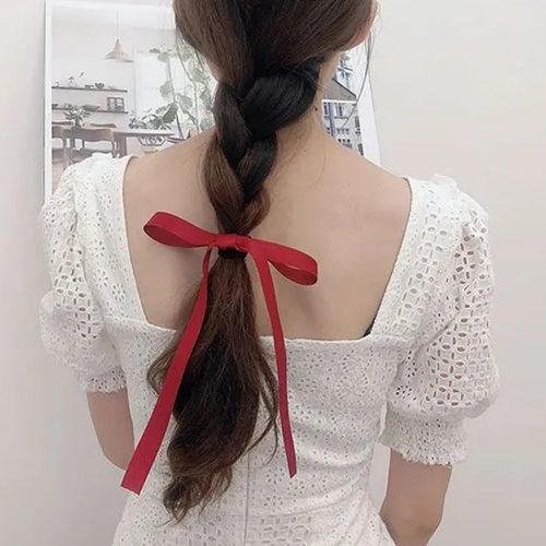 Élastique avec foulard pour cheveux minimaliste - SHEIN - Modalova