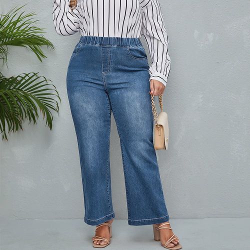Jean taille élastique bootcut - SHEIN - Modalova