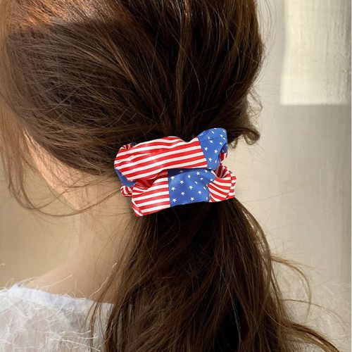 Chouchou drapeau américain motif - SHEIN - Modalova