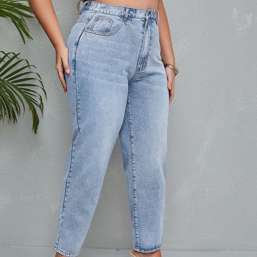 Jean mom taille haute - SHEIN - Modalova