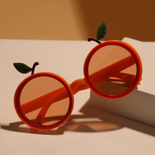 Lunettes de mode à verres teintés orange design - SHEIN - Modalova