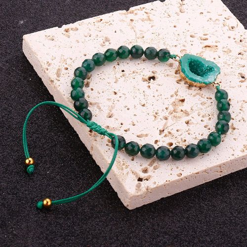 Bracelet perlé irrégulier à pierre - SHEIN - Modalova
