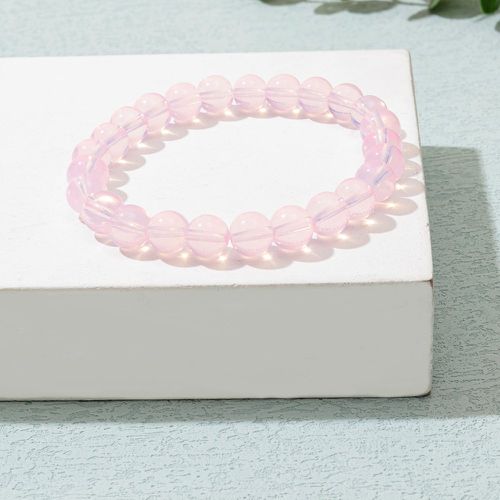 Bracelet perlé rond - SHEIN - Modalova