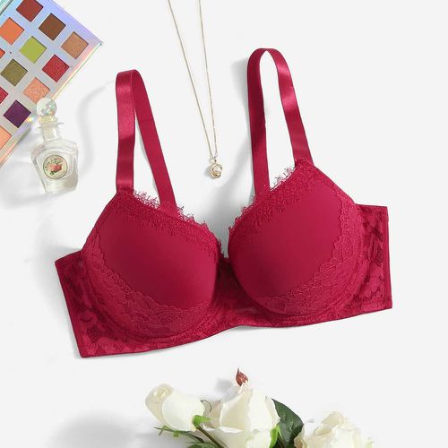 Soutien-gorge push up en dentelle - SHEIN - Modalova