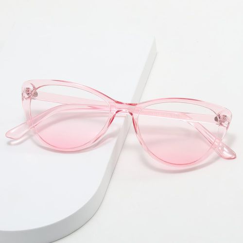 Lunettes de mode yeux de chat à verres ombrés - SHEIN - Modalova