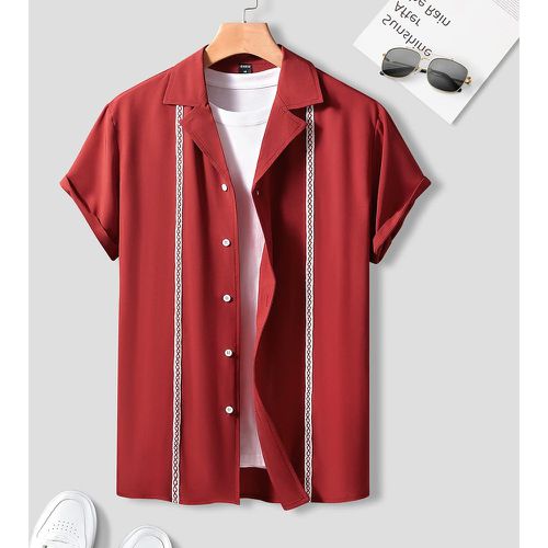 Chemise à ruban géométrique (sans t-shirt) - SHEIN - Modalova