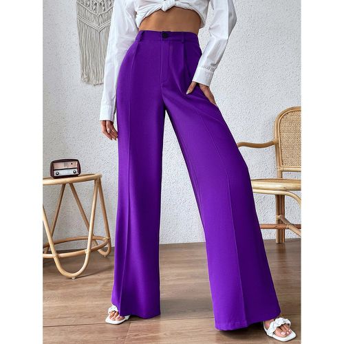Pantalon ample couture - SHEIN - Modalova