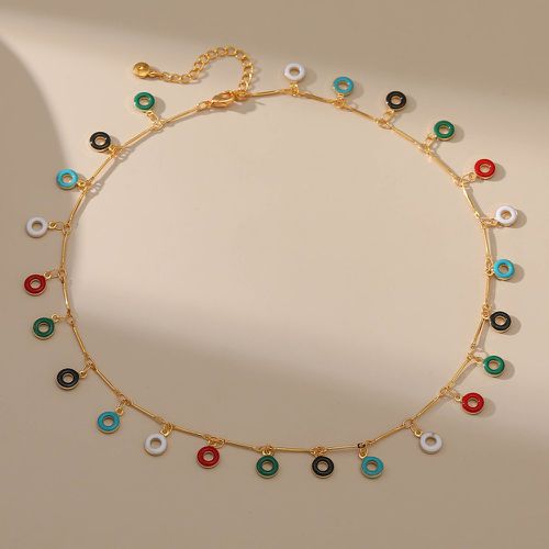 Collier à pendentif cercle - SHEIN - Modalova