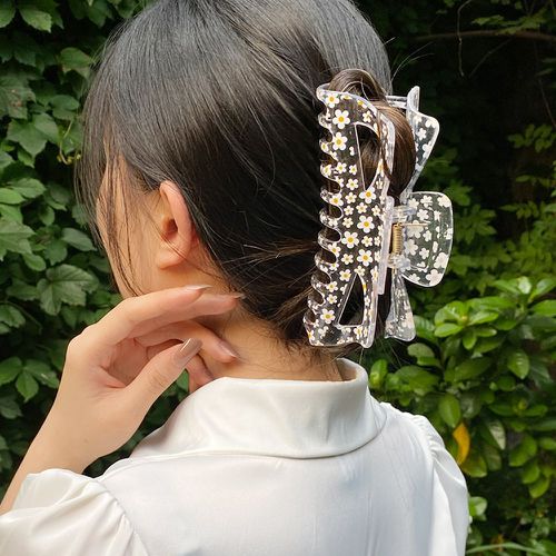 Griffe à cheveux à imprimé floral - SHEIN - Modalova