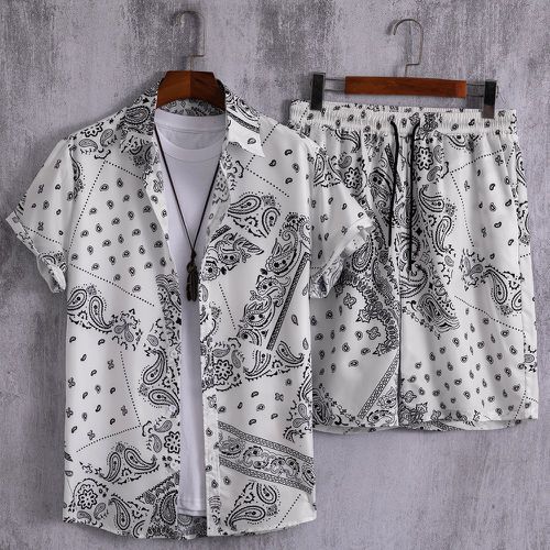 Chemise à imprimé & Short à cordon (sans t-shirt) - SHEIN - Modalova