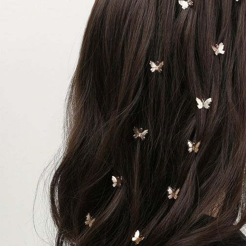 Pièces Épingle à cheveux papillon & à ficelle - SHEIN - Modalova