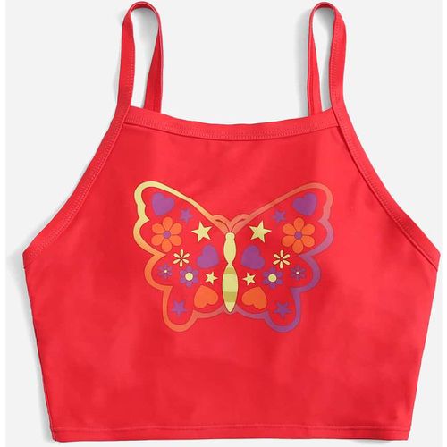 Haut de tankini papillon - SHEIN - Modalova