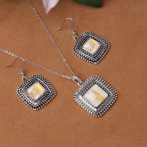 Pièces Set de bijoux à détail carré - SHEIN - Modalova