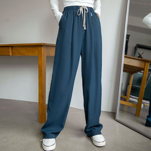 Pantalon à cordon à poche - SHEIN - Modalova