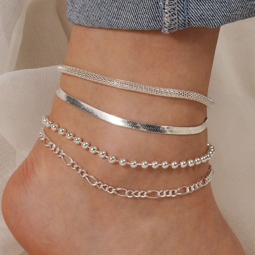 Pièces Bracelet de cheville à perles - SHEIN - Modalova