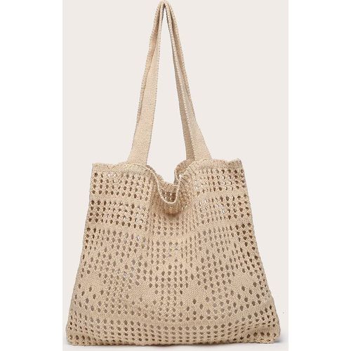 Sac en crochet minimaliste ajouré - SHEIN - Modalova