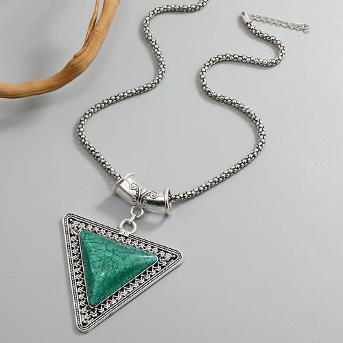 Collier à pendentif triangulaire - SHEIN - Modalova