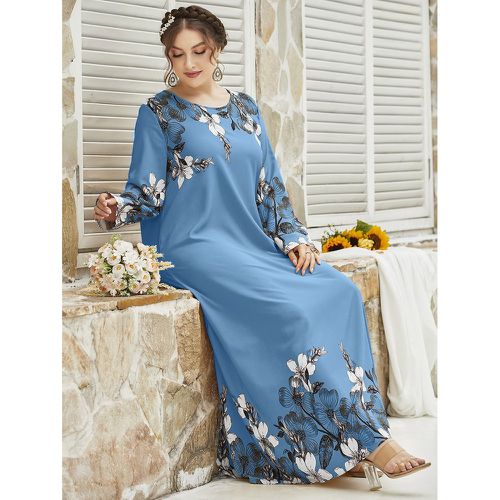 Robe tunique à imprimé fleur - SHEIN - Modalova