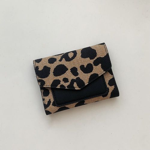 Petit portefeuille léopard - SHEIN - Modalova
