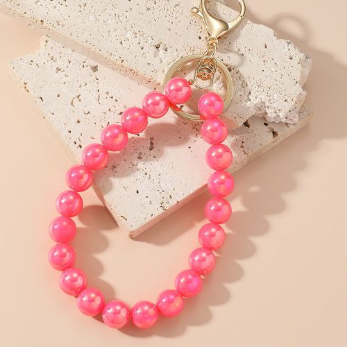 Bracelet perlé breloque Porte-clés - SHEIN - Modalova