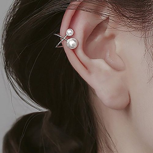 Pièce Clip d'oreille perle de culture - SHEIN - Modalova