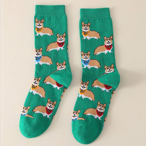 Chaussettes à motif chien - SHEIN - Modalova