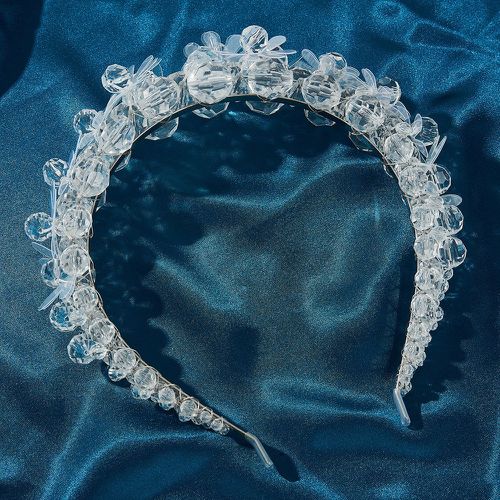 Bandeau fleur & à perles de mariée - SHEIN - Modalova