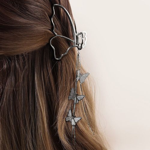 Griffe à cheveux à franges en métal design papillon - SHEIN - Modalova