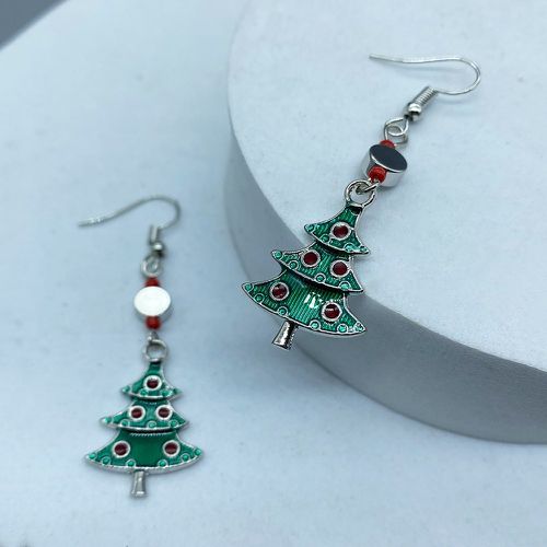 Pendants d'oreilles arbre de Noël - SHEIN - Modalova